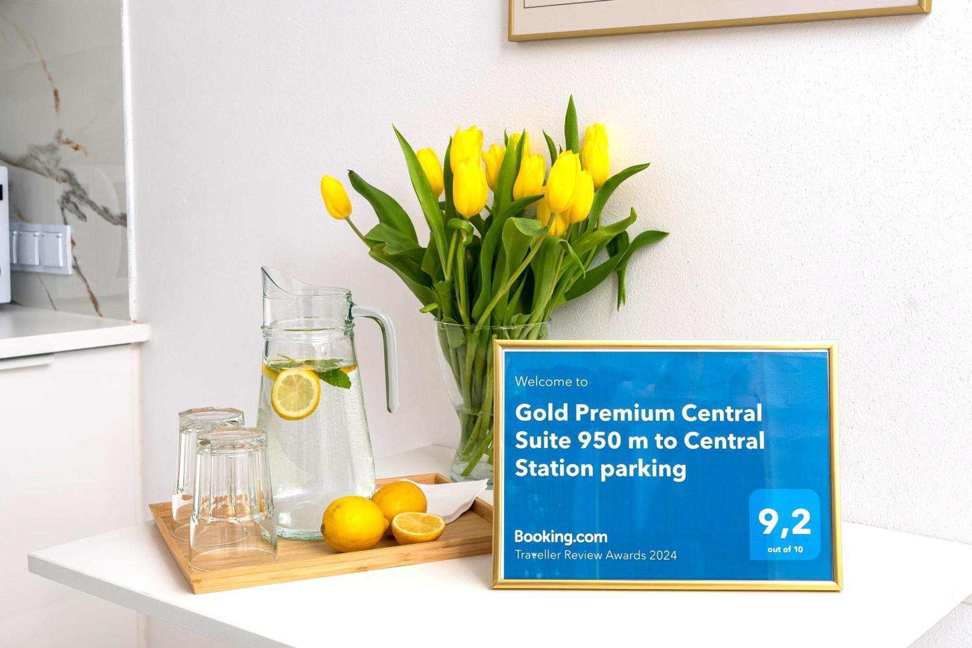 Gold Premium Central Suite 950 M To Central Station Parking Warschau Buitenkant foto